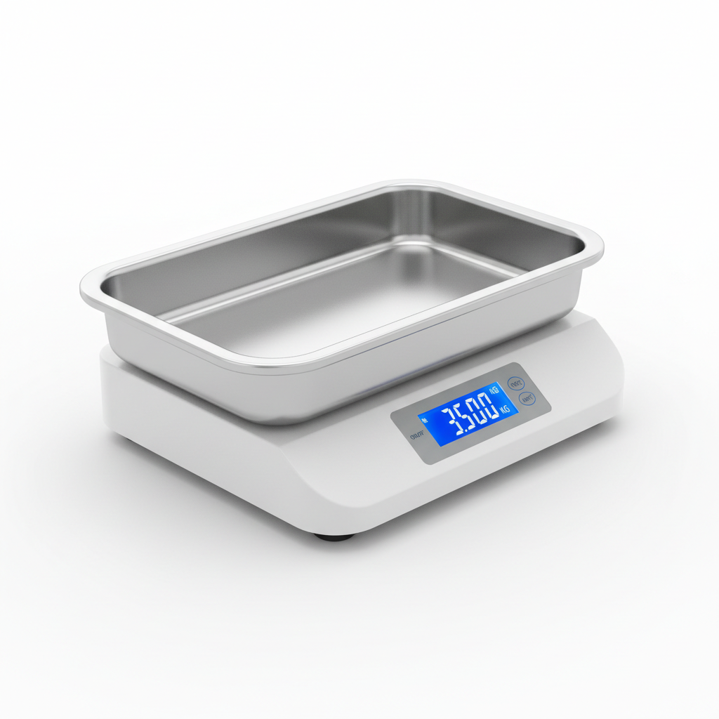 Infant scale 45 degree angle