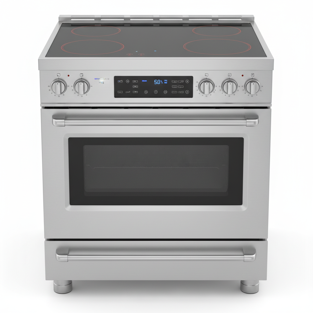 Electric Cooker - Front View