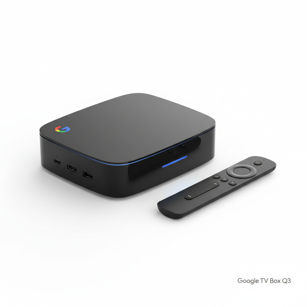 Google TV Box Q3 product shot