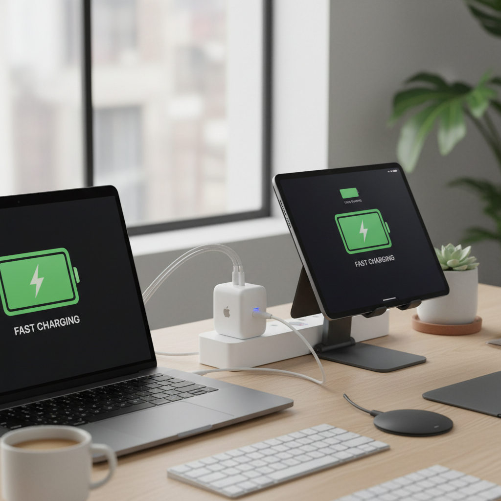 Apple adapter charging device