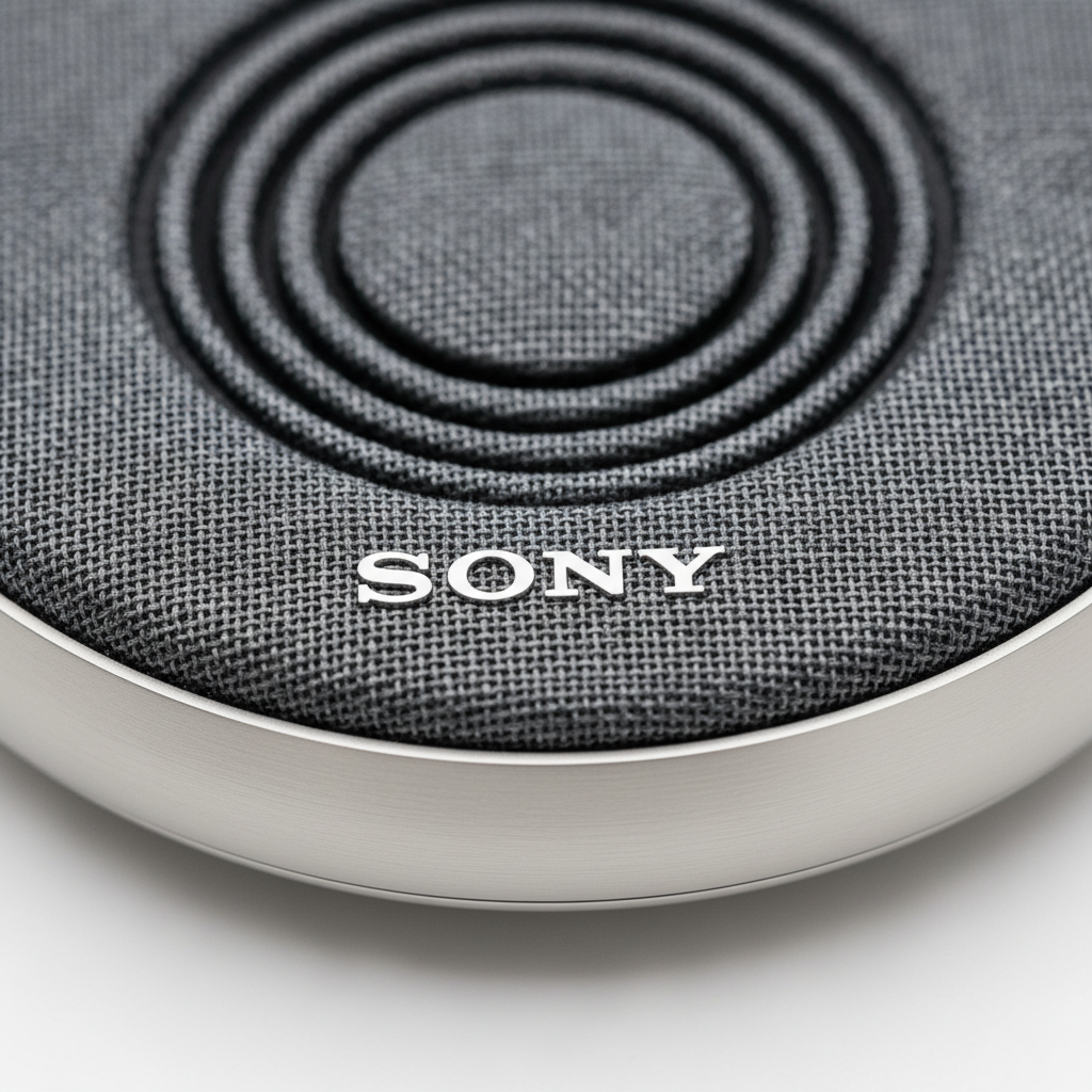Sony Speaker - Driver Detail Macro