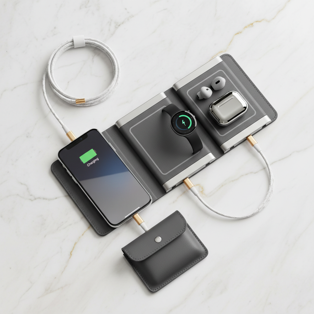 Travel Charger - Flat Lay