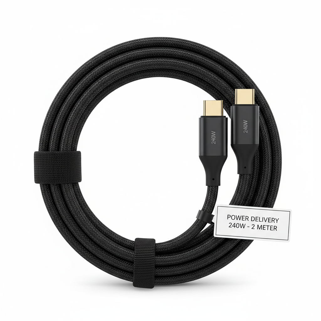 USB-C cable product shot