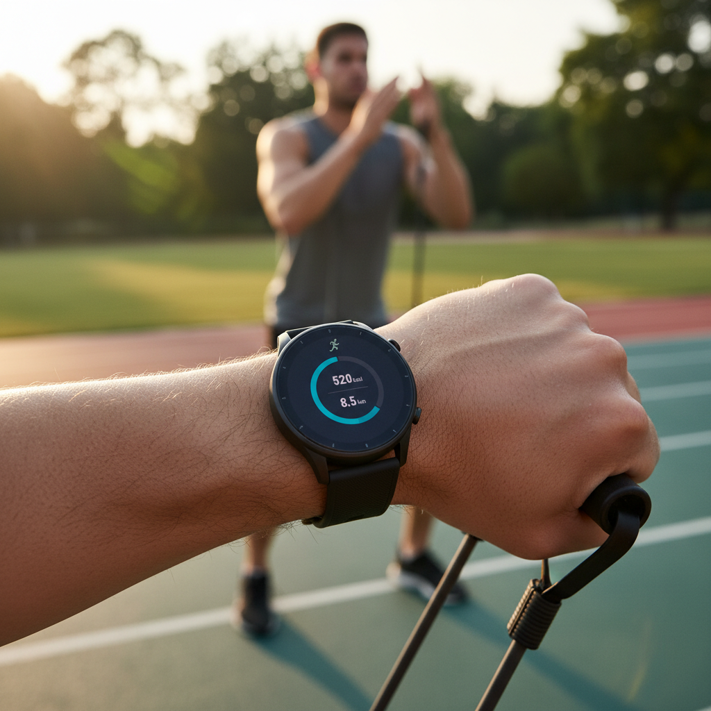 Huawei Watch GT on wrist