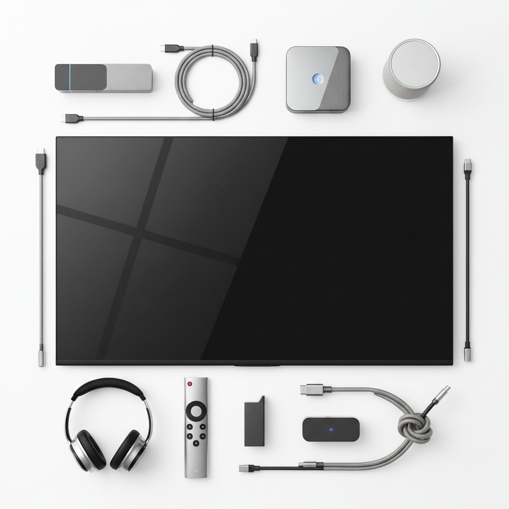 Smart TV - Flat Lay