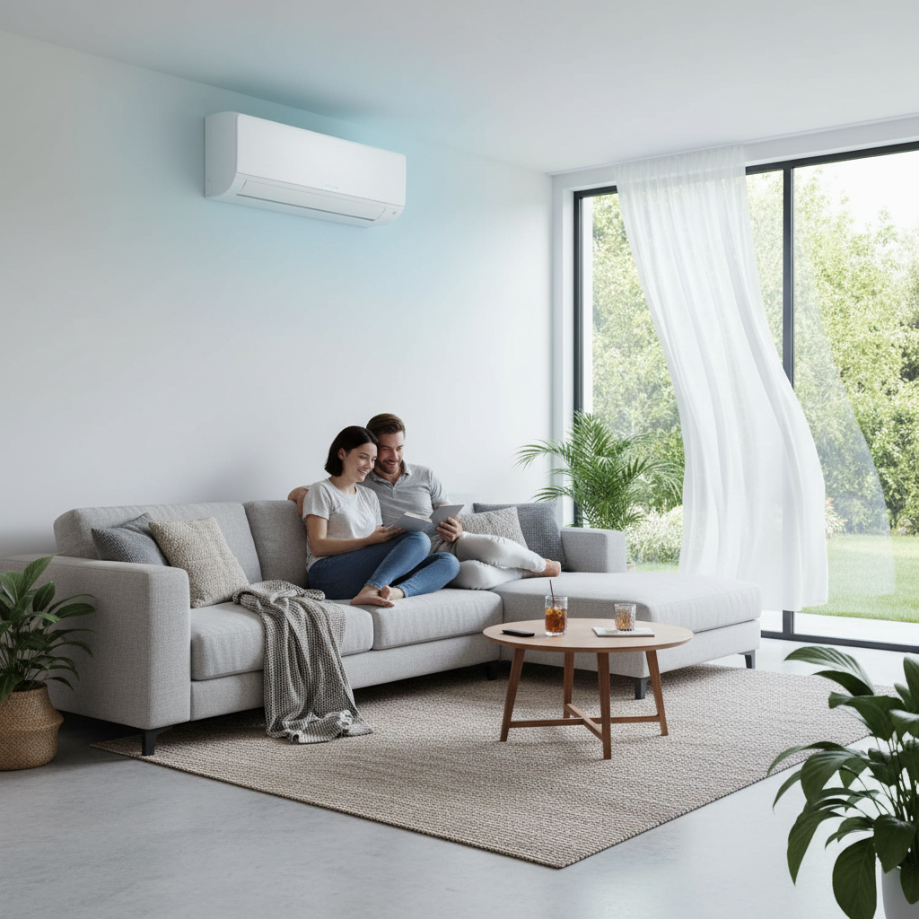 Air conditioner in living room