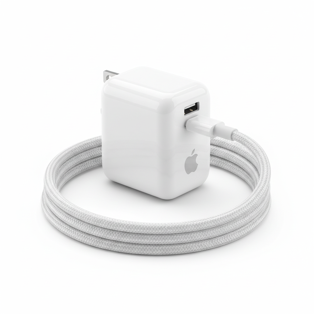 Apple 40W adapter product shot