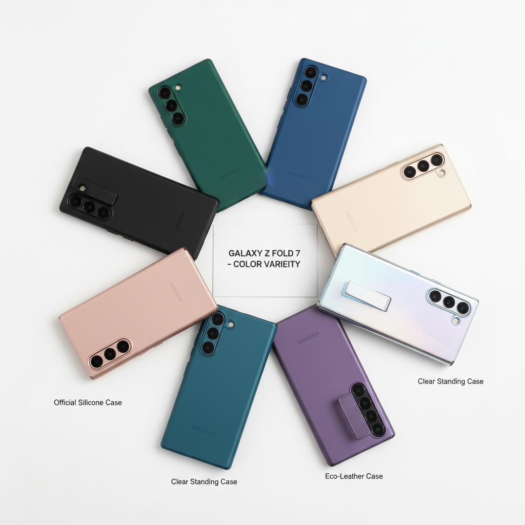 Galaxy Z Fold 7 case options