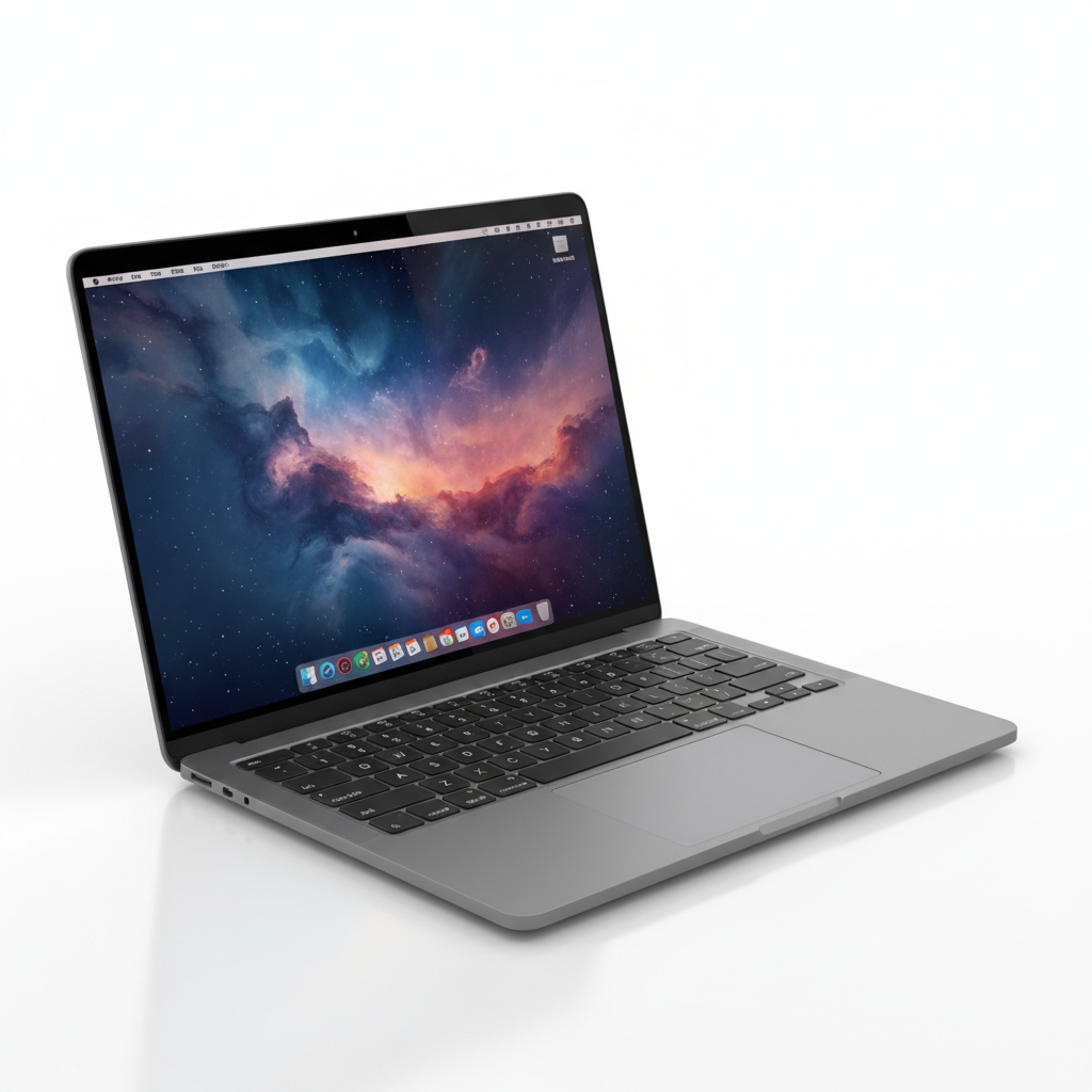 MacBook Pro 2019 - Front View Open