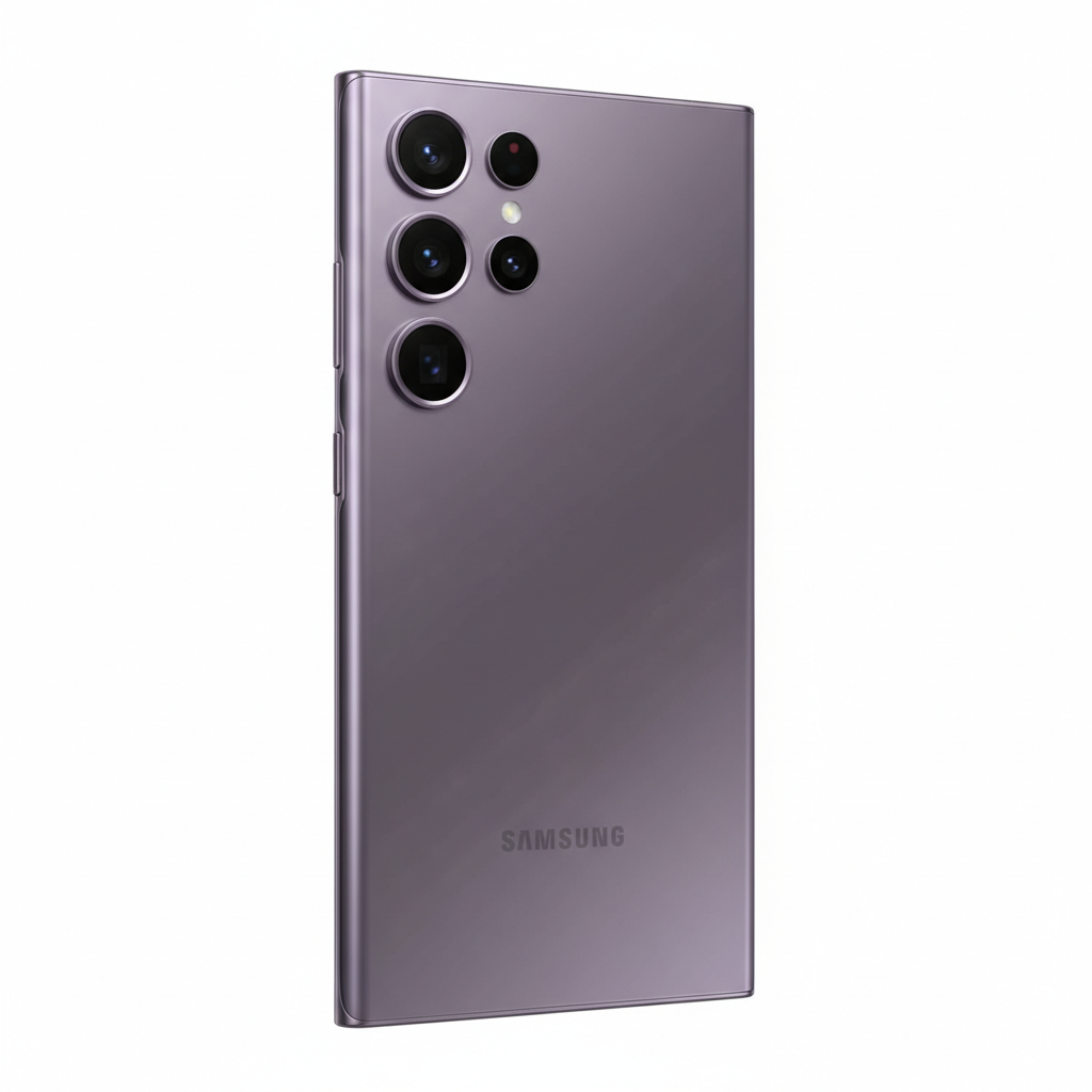 Samsung S24 Ultra Back View - Titanium Violet