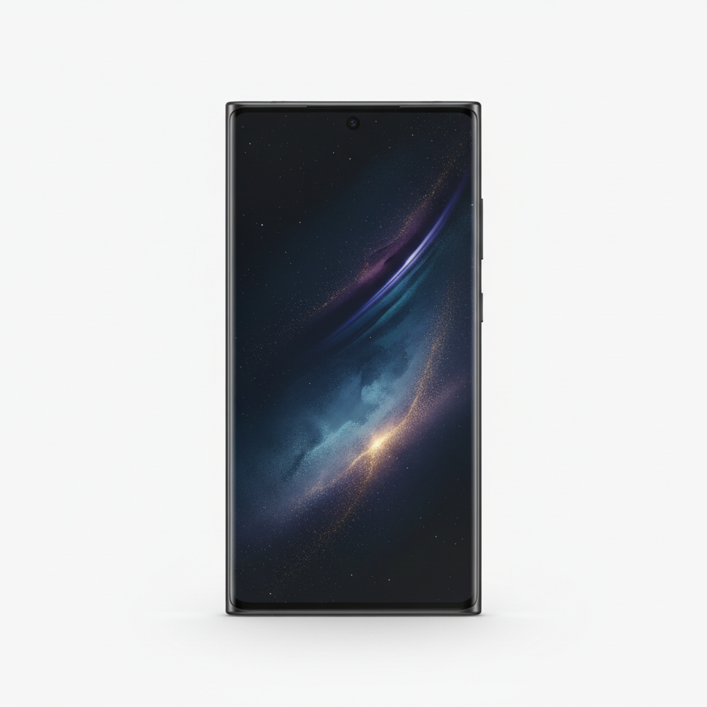 Samsung S24 Ultra Front View - Titanium Black
