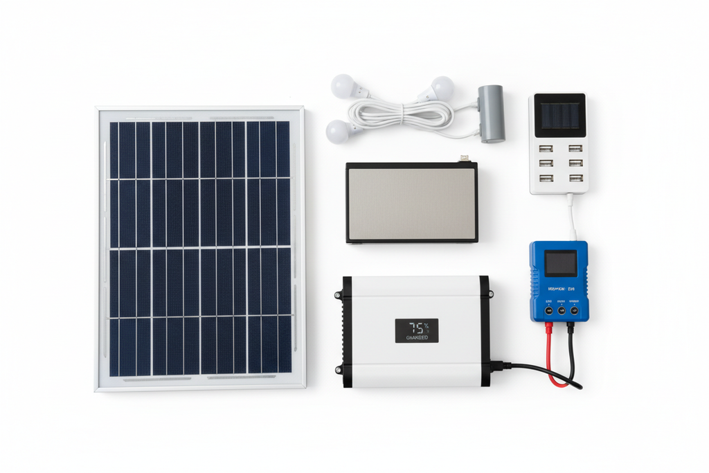 Solar System Components Flat Lay